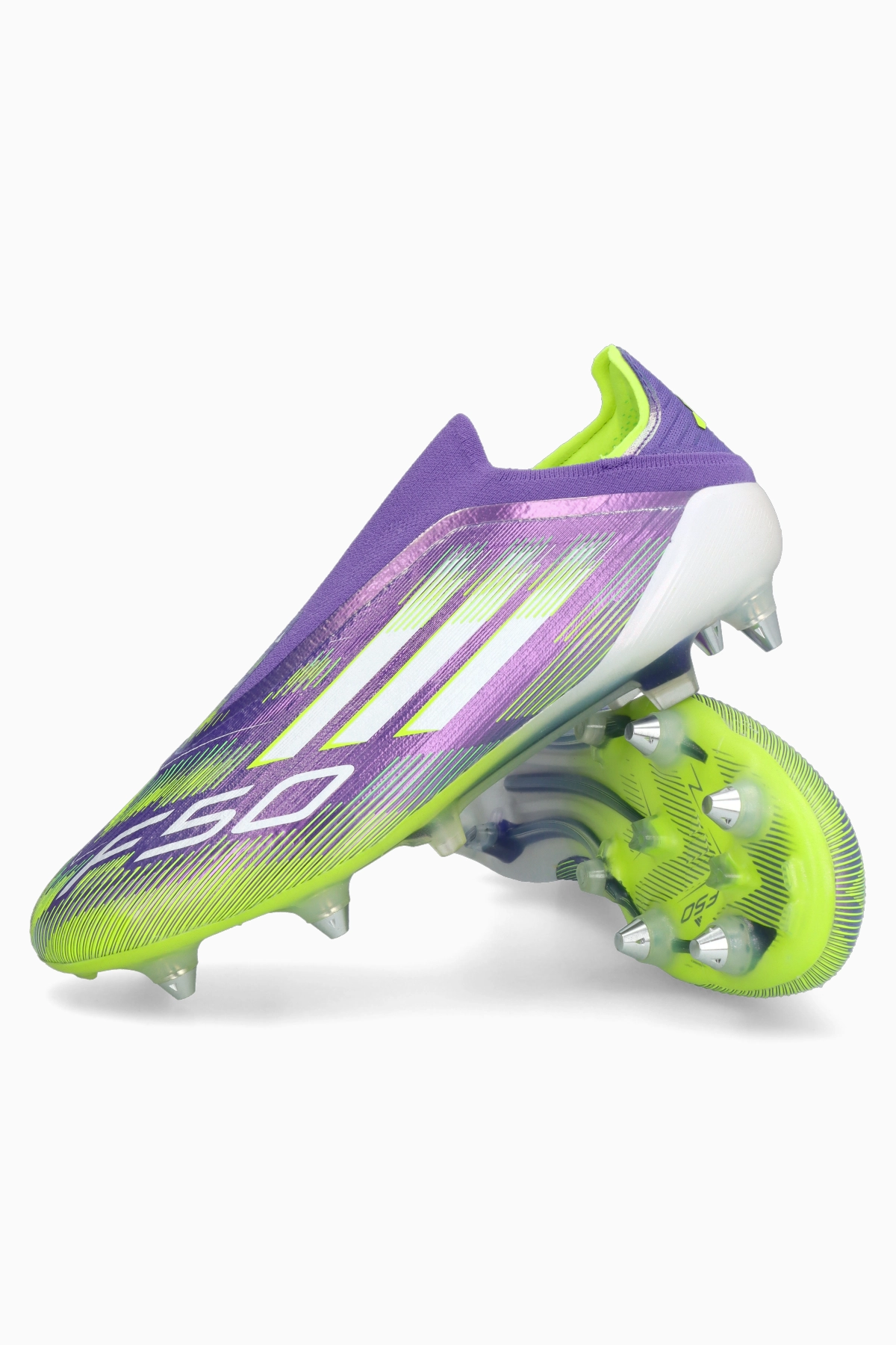 Wkręty adidas F50 Elite LL SG - Fioletowy