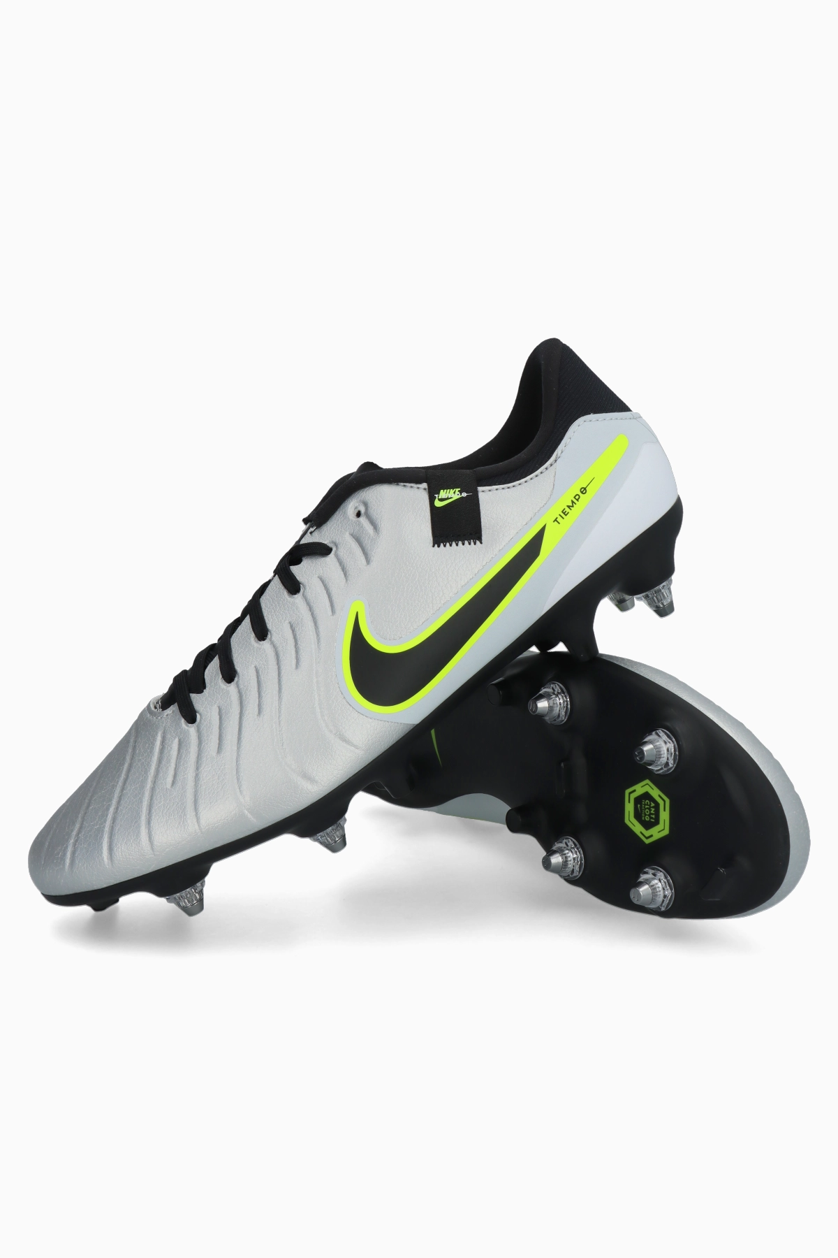 Wkręty Nike Tiempo Legend 10 Academy SG-Pro AC - Srebrny