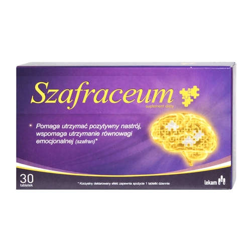 Szafraceum, 30 tabletek