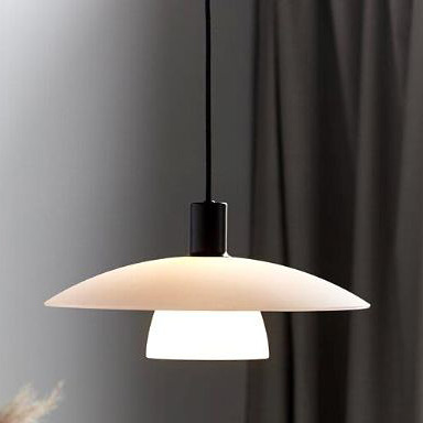 Nordlux Verona lampa wisząca 1x40 W biała-czarna 2010863001 - Wysyłka w 24h