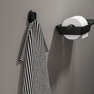 Tiger Tess haczyk na ręcznik czarny 1327620746