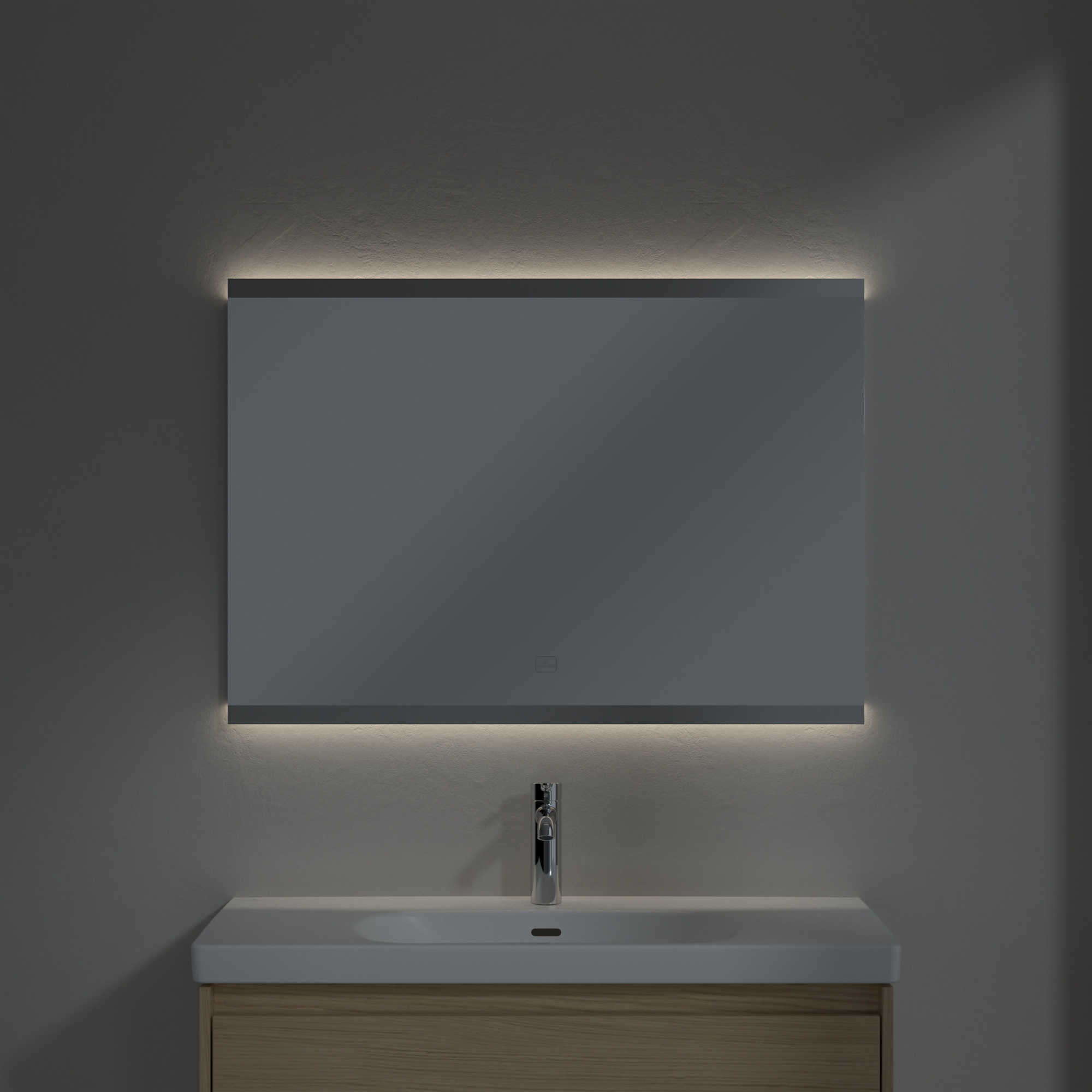 Villeroy & Boch More to See Square lustro 100x70 cm prostokątne z oświetleniem A4751000