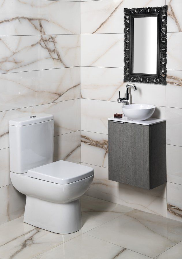 Sapho Scule & Samblung lustro 70x40 cm prostokątne rama czarny IN113