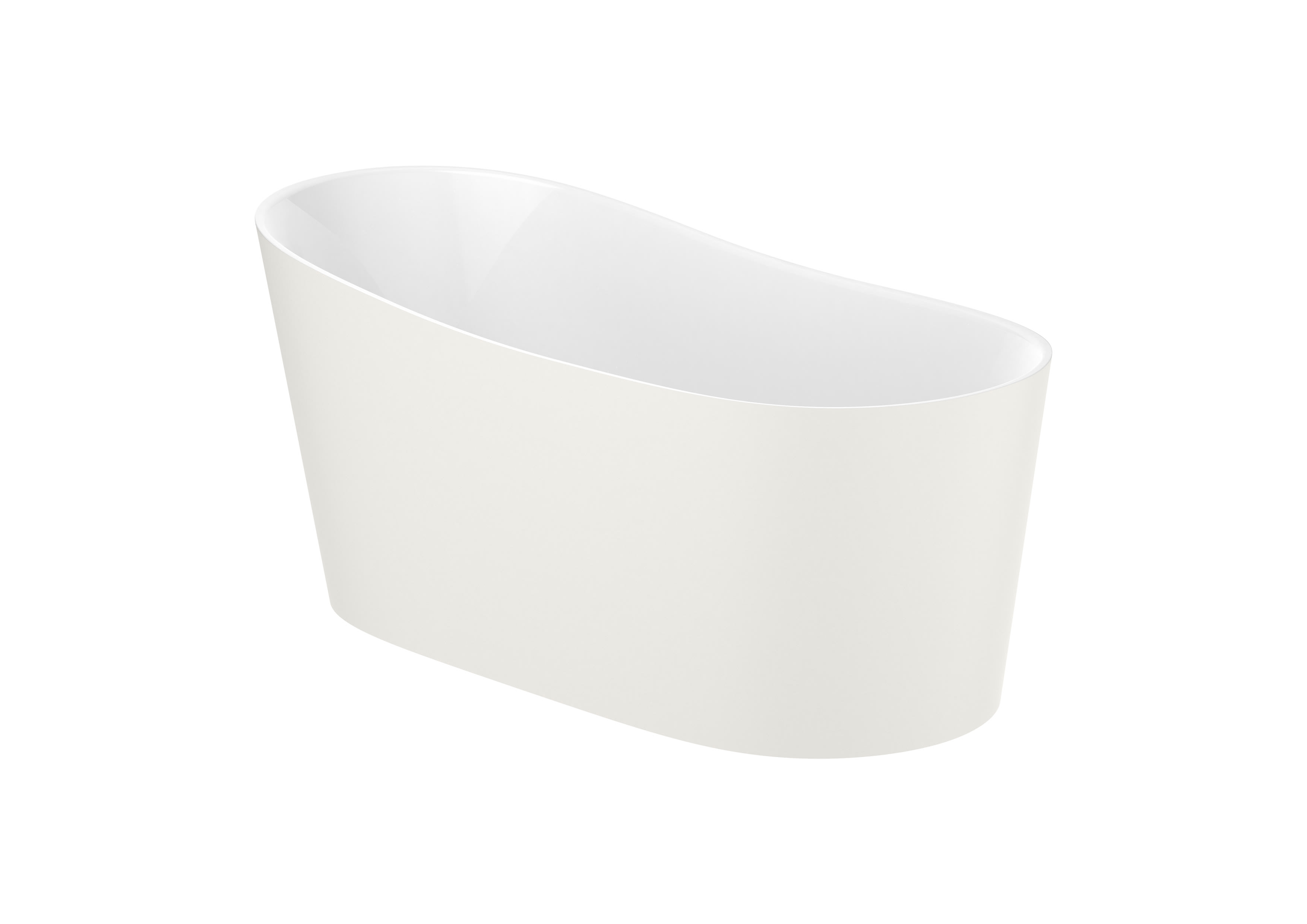 Roca Maui wanna wolnostojąca 150x70 cm owalna beż/biały A2484990B0