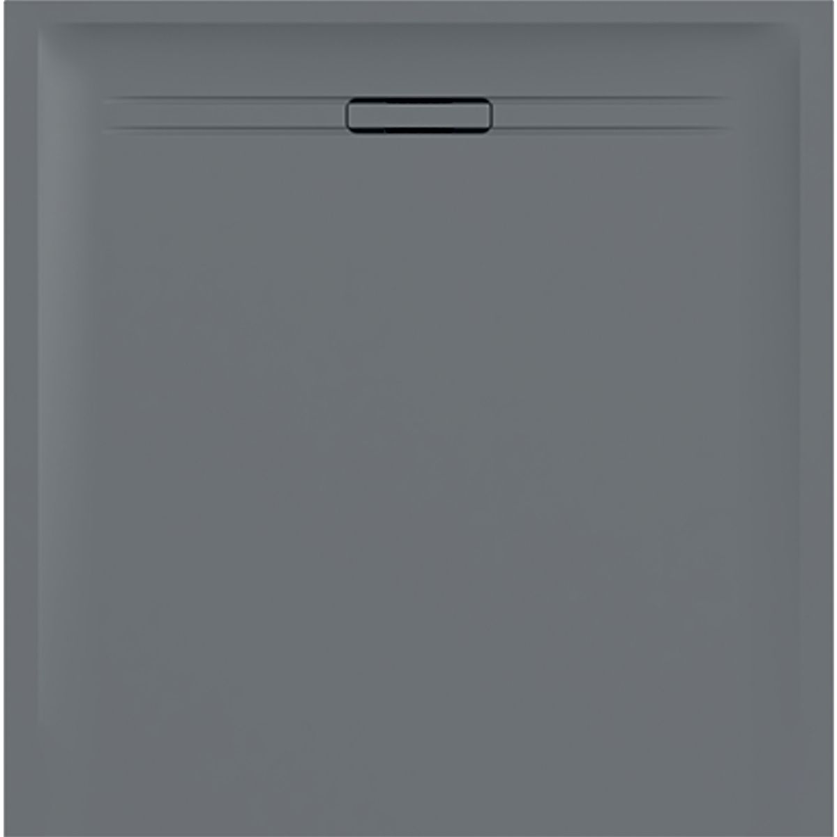 Geberit Sestra brodzik kwadratowy 80x80 cm szary 550.291.00.2