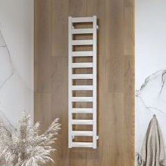 LaVita Hermes grzejnik łazienkowy 139x30 cm biały - Wysyłka w 24h