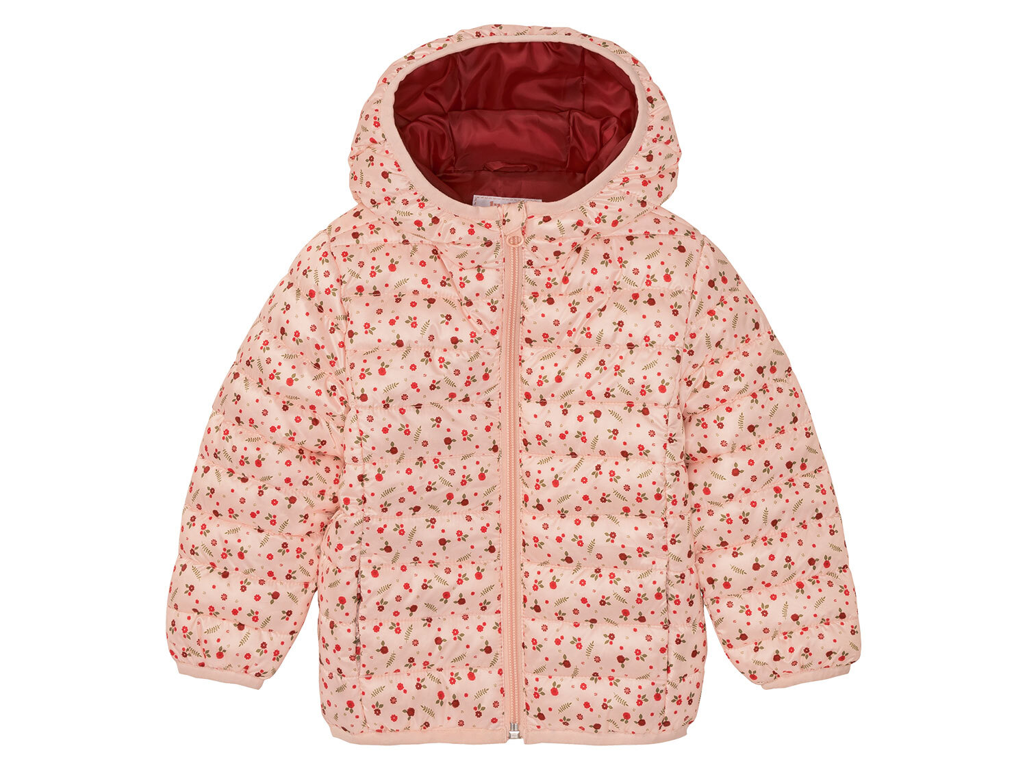 lupilu Kurtka pikowana dziewczęca, 1 sztuka 92, Wzorzysty/różowy