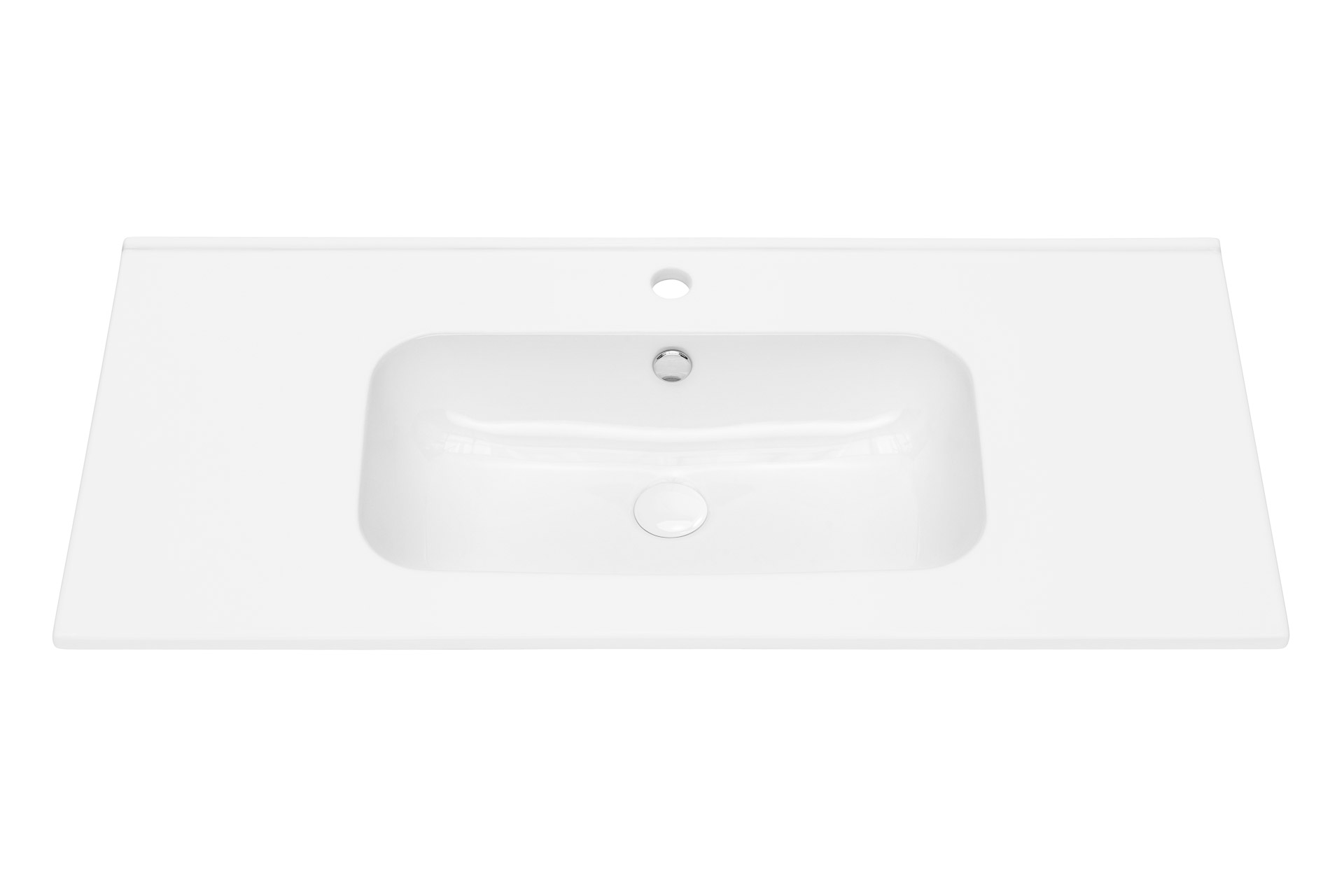 Darmowa Dostawa - Umywalka 101x47 cm prostokątna biały Uptrend Venta UP4101000