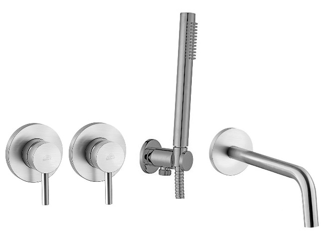 Darmowa Dostawa - Bateria wannowo-prysznicowa podtynkowa Paffoni Light LIG010ST70ZWW