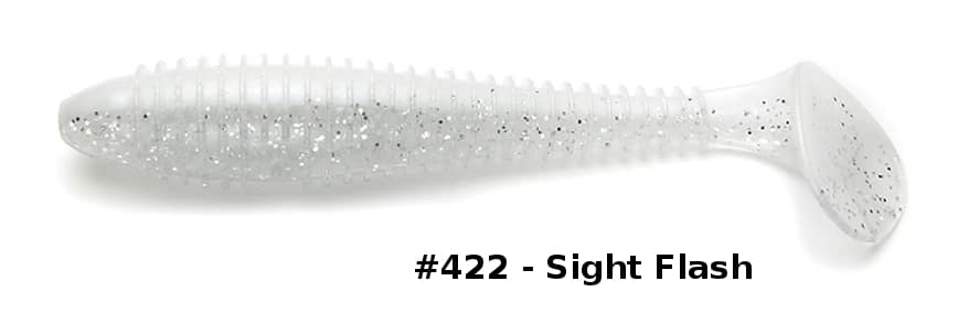 Keitech Guma Swing Impact Fat 3,3" 8,4cm 422 Sight Flash