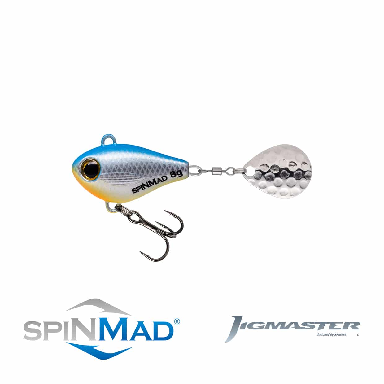 SpinMad Wirujący ogonek JigMaster 8g 2303