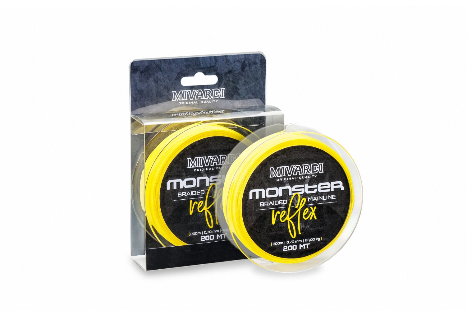 Mivardi Plecionka Sumowa Monster Reflex Braid Yellow 200m 0,70mm