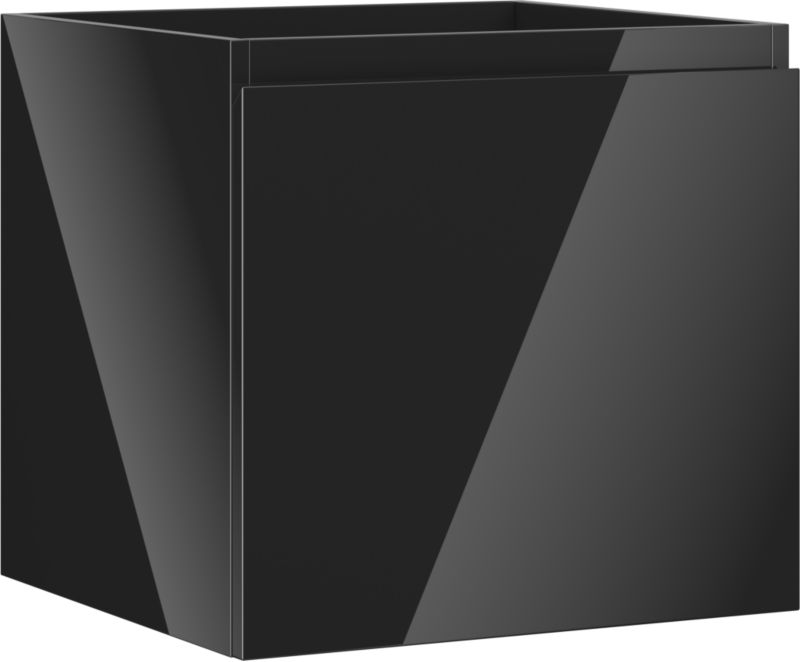 Szafka podumywalkowa Mexen Orio czarny połysk 50x46x47cm 1 szuflada 1 szt.
