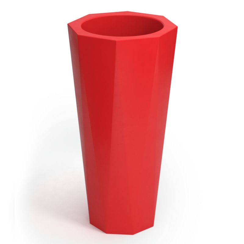 Doniczka PD Concept Do Domu Ogrodu OCTAVIA 100 Czerwona 1 szt