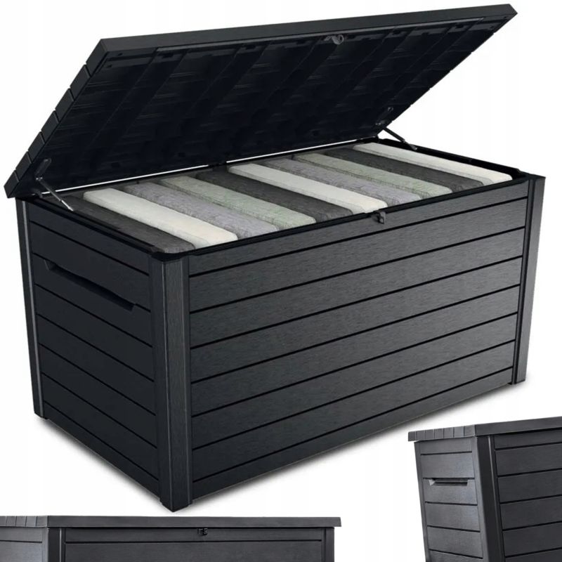 Skrzynia Ogrodowa Keter ONTARIO BOX Schowek na Balkon Taras Ogród 850L 1 szt