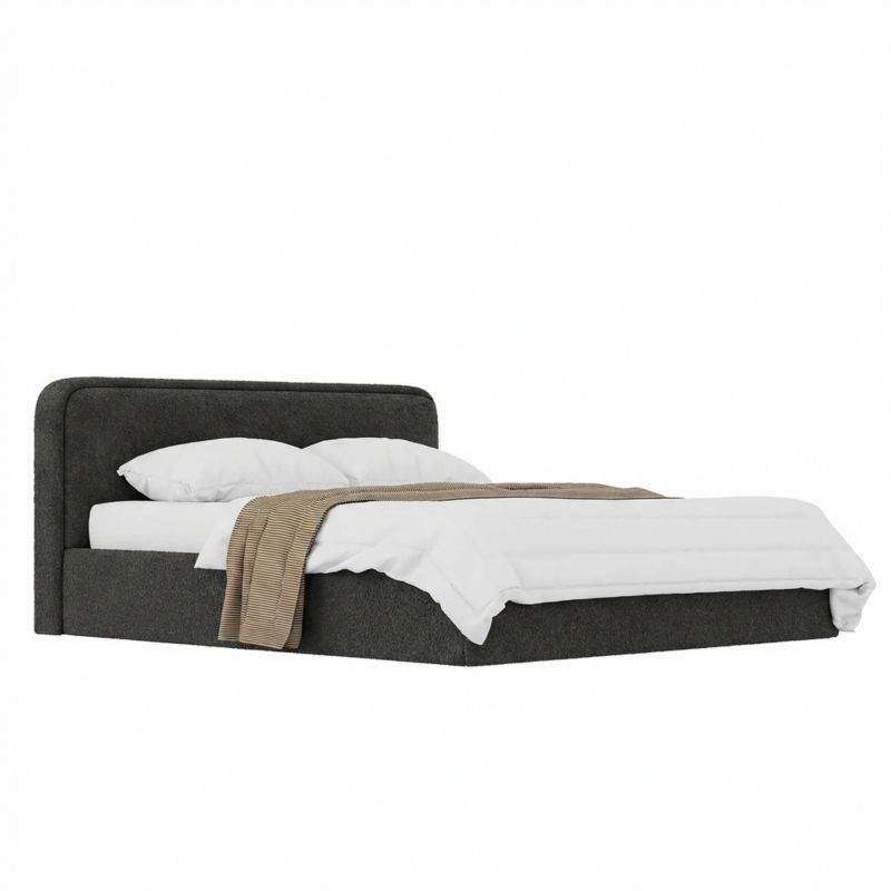 Łóżko Tapicerowane GRAND 160x200 Stelaż Pojemnik Na Pościel Abriamo 08 1 szt.