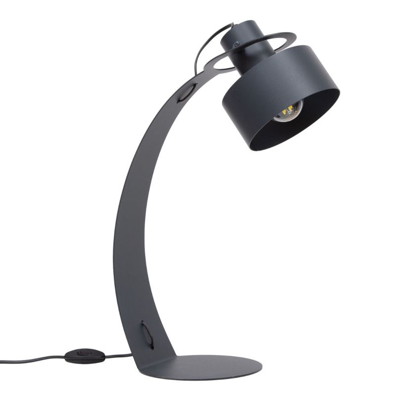 Lampka biurkowa Sigma Lighting RIF grafitowa 1xE27x15W IP20 wym:52x18x25cm - 1 szt.
