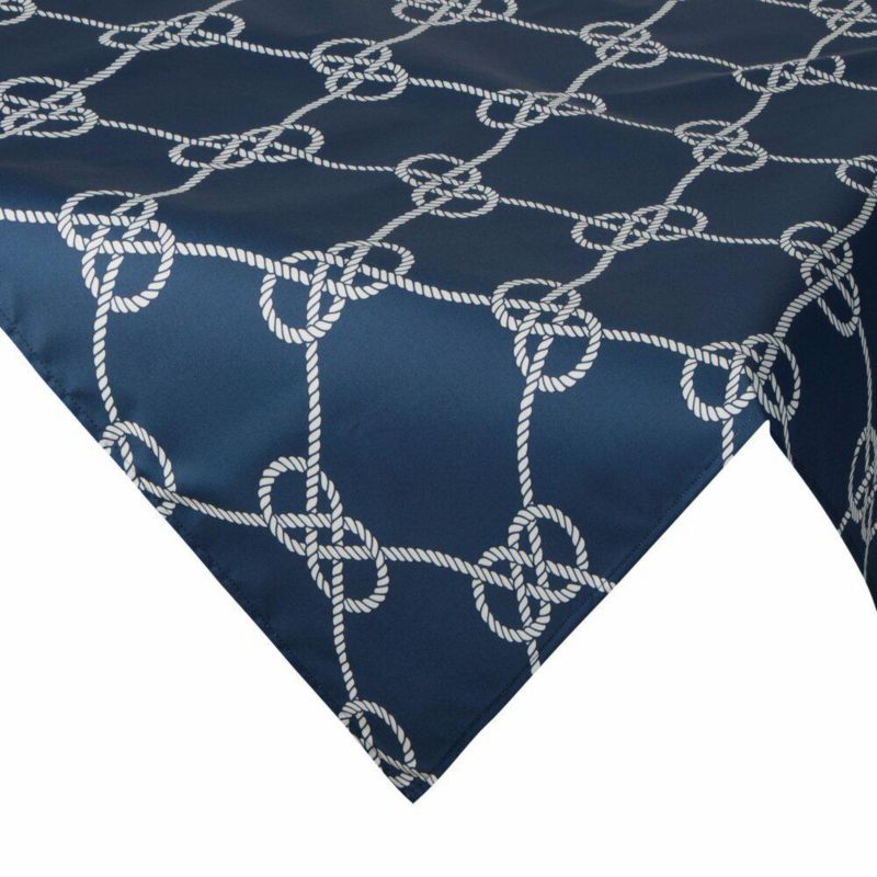Obrus ogrodowy GARDEN/15D Eurofirany 85x85 wodoodporny na taras oraz balkon w stylu marynistycznym 1 szt.