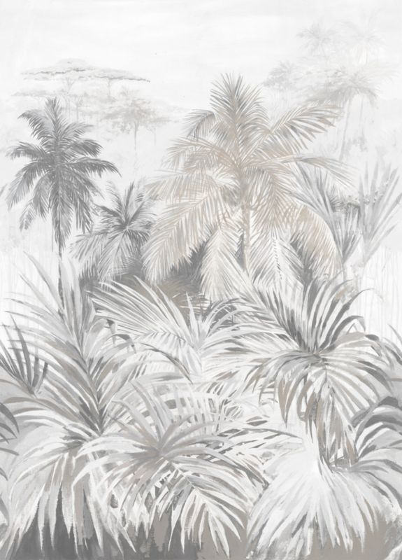 fototapeta Sanders & Sanders motyw dżungli szarym 212 x 295 cm - 1 rol.