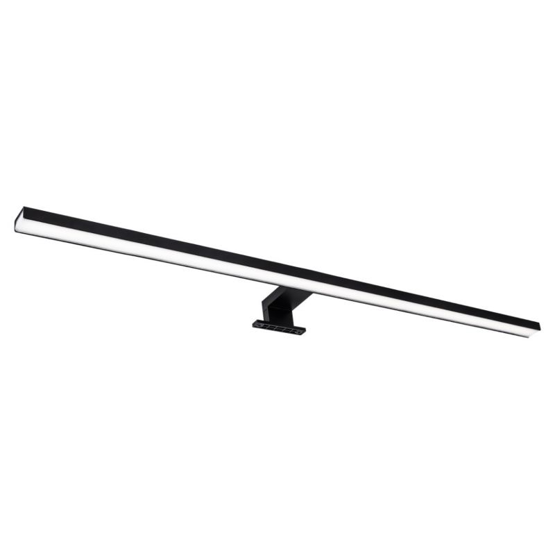 Kinkiet ścienny Polux Samos czarno-biały nad lustro LED 15W 4000K 1650lm IP44 wym: 4,4 x 90 x 10 cm - 1 szt.