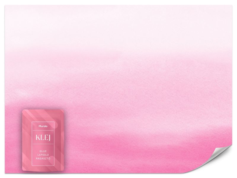 Fototapeta Muralo Ombre w Odcieniach Różu Abstrakcja 200x140 cm 1szt.