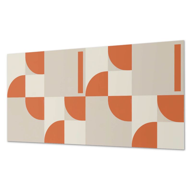 Ścienny Panel PCV Samoprzylepny ArtPrintCave 100x50 cm Abstrakcyjny układ kształtów 1 szt.