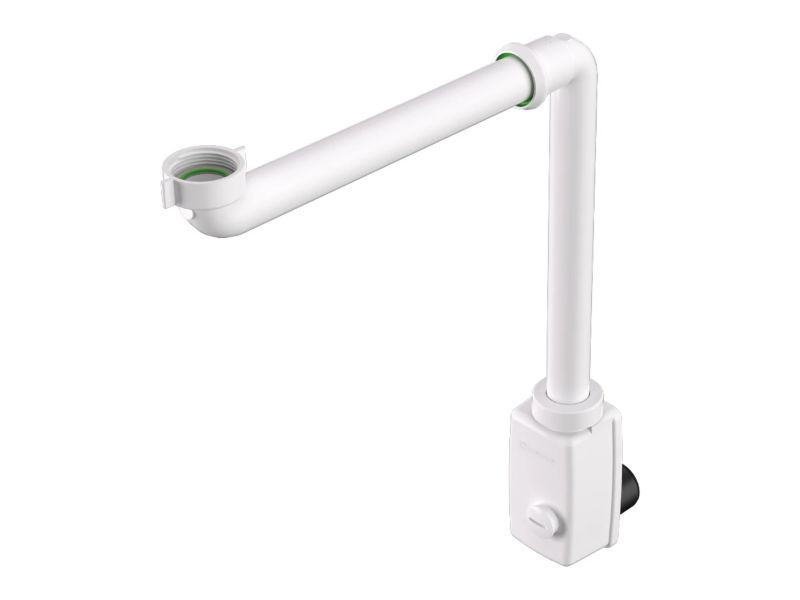 Syfon umywalkowy Domotechnika niski oszczędzający miejsce z rewizją 1szt