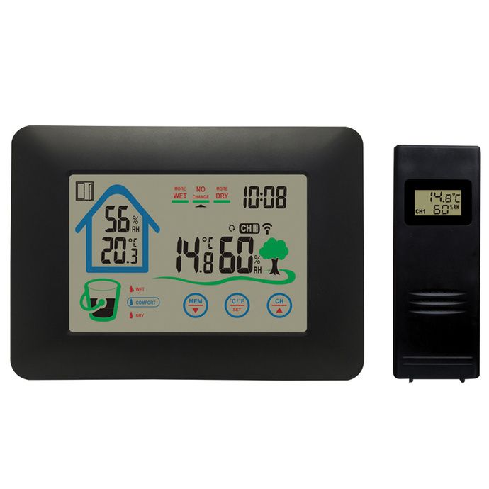 Stacja pogodowa z czujnikiem zewnętrznym Denver 1 szt.