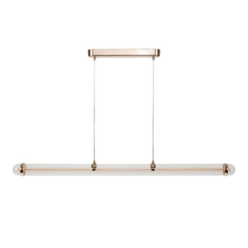 Lampa wisząca Abigali Filo 5148 złoto-przezroczysty nowoczesna wbudowany LED 30W 1 szt.