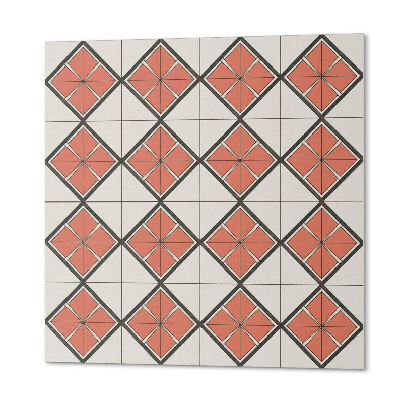 Komplet Kafelków Samoprzylepnych ArtPrintCave 50x50 cm Geometryczny wzór w romby 4 szt.
