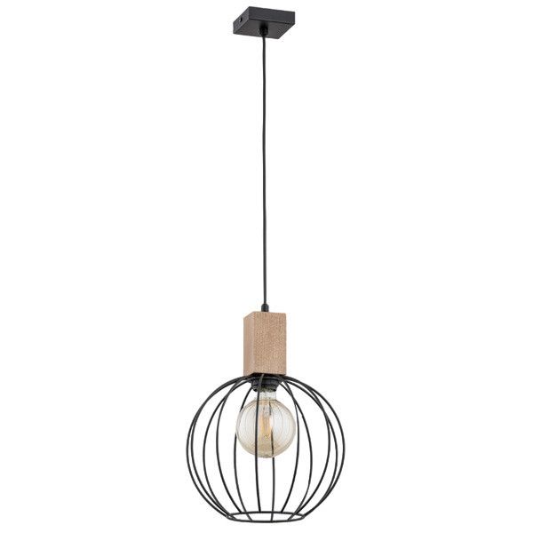 Lampa wisząca Alfa Arizan 8011 brązowa nowoczesna 1xE27 x 15W 1 szt.