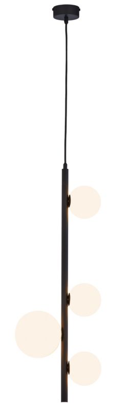 Lampa sufitowa Jupiter TAIDA czarno-biała 4xG9x8W IP20 - 1 szt