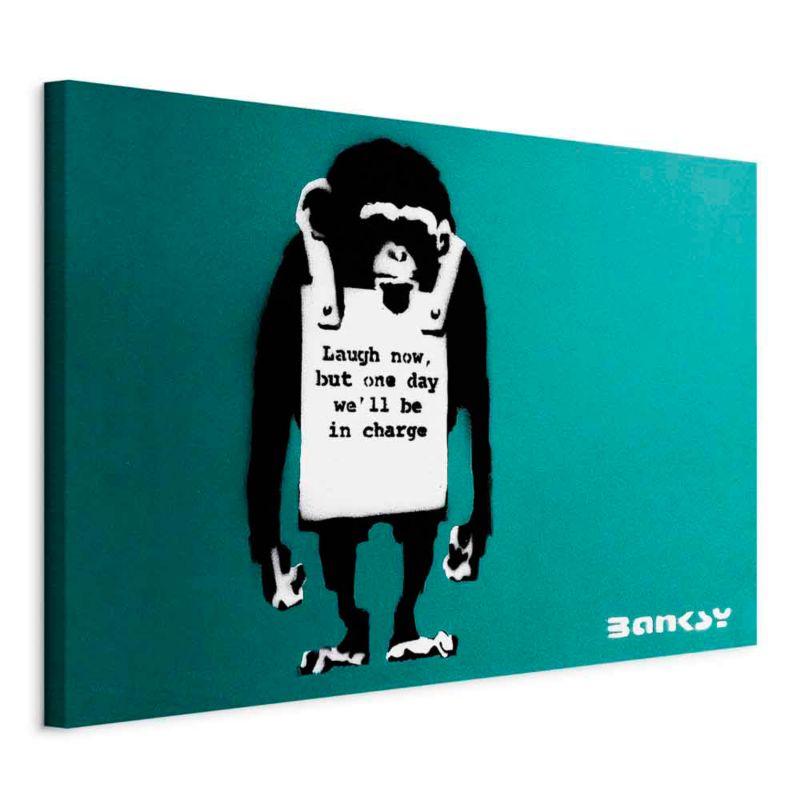 Obraz Artgeist Zła małpa 30 x 20 cm płótno włoskie 1 szt