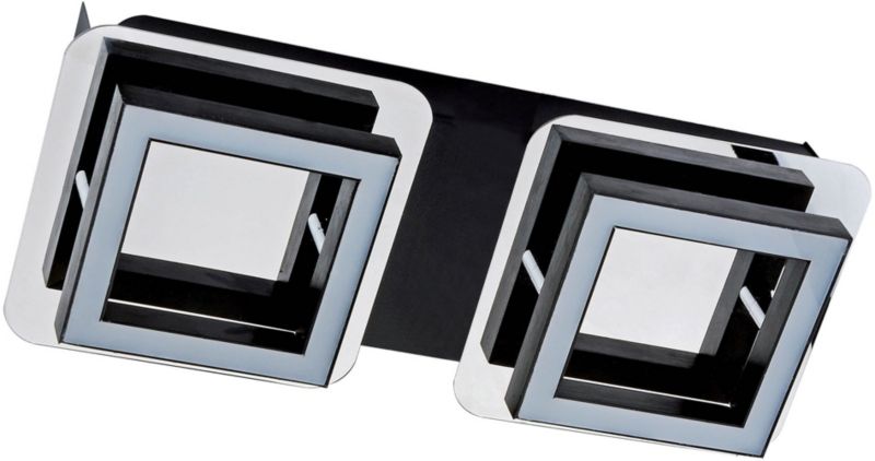 Spot Struhm Lipsk 2 x 520 lm 4000 K czarny