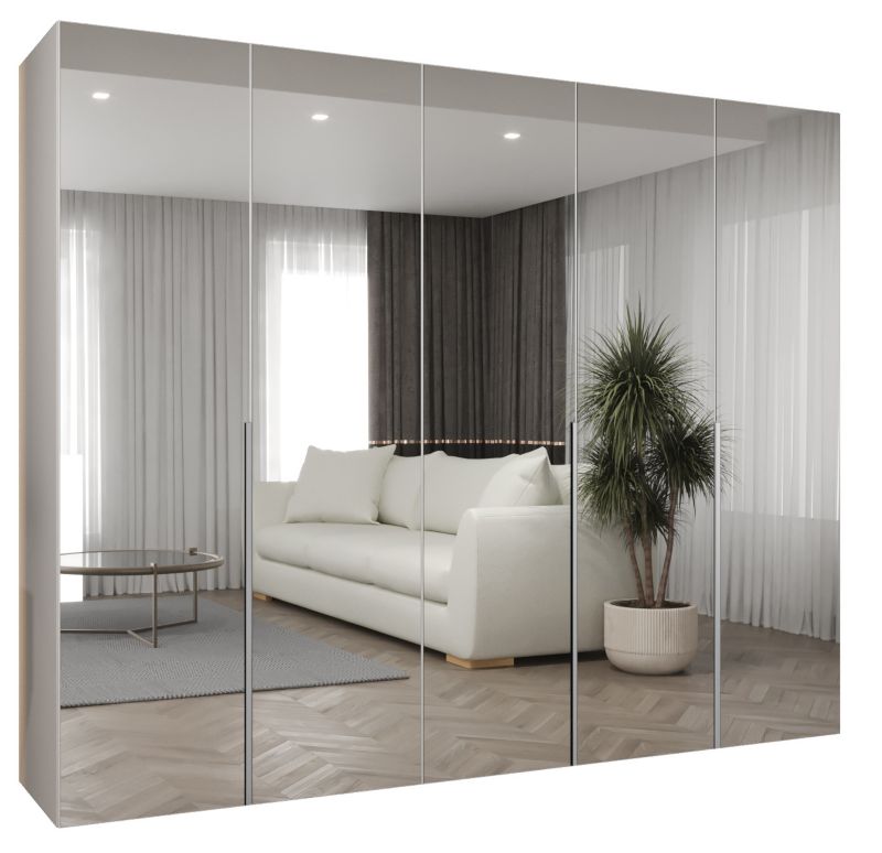 Szafa uchylna otwierana ALICANTE 3 250 wys 202 cm Biały + Kaszmir 1 szt