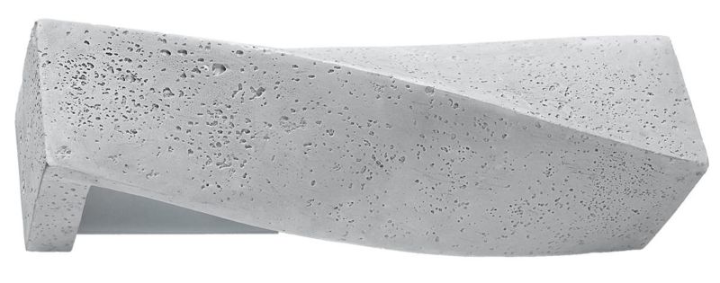 Kinkiet ścienny Sollux Lighting Sigma szary 2 x E27 x 60W IP20 wym: 15 x 42 x 42 cm - 1 szt.