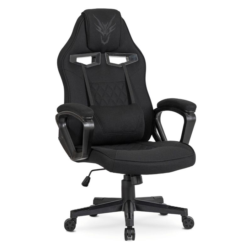 Fotel Gamingowy Vidal Mebel Elite Obrotowy Czarny 1 szt