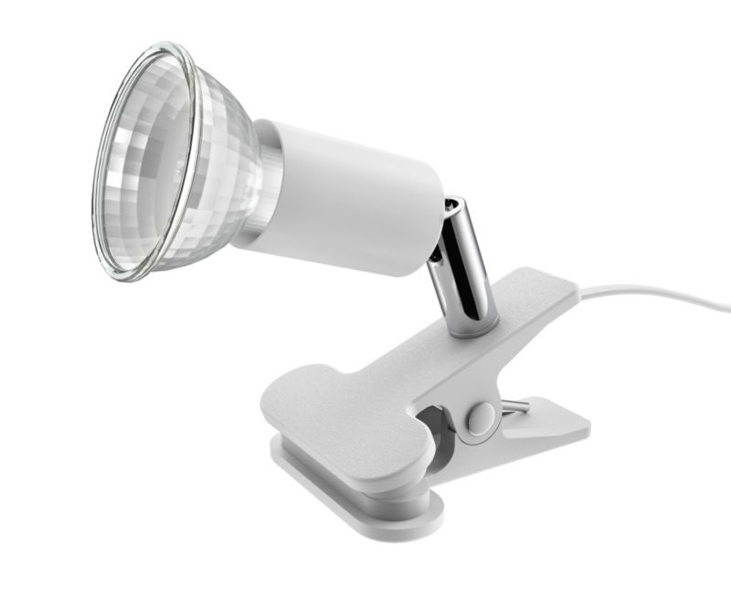 Spot klips GU10 biały