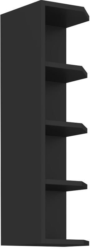 Otwarty regał kuchenny zakończeniowy 30 cm SELENA