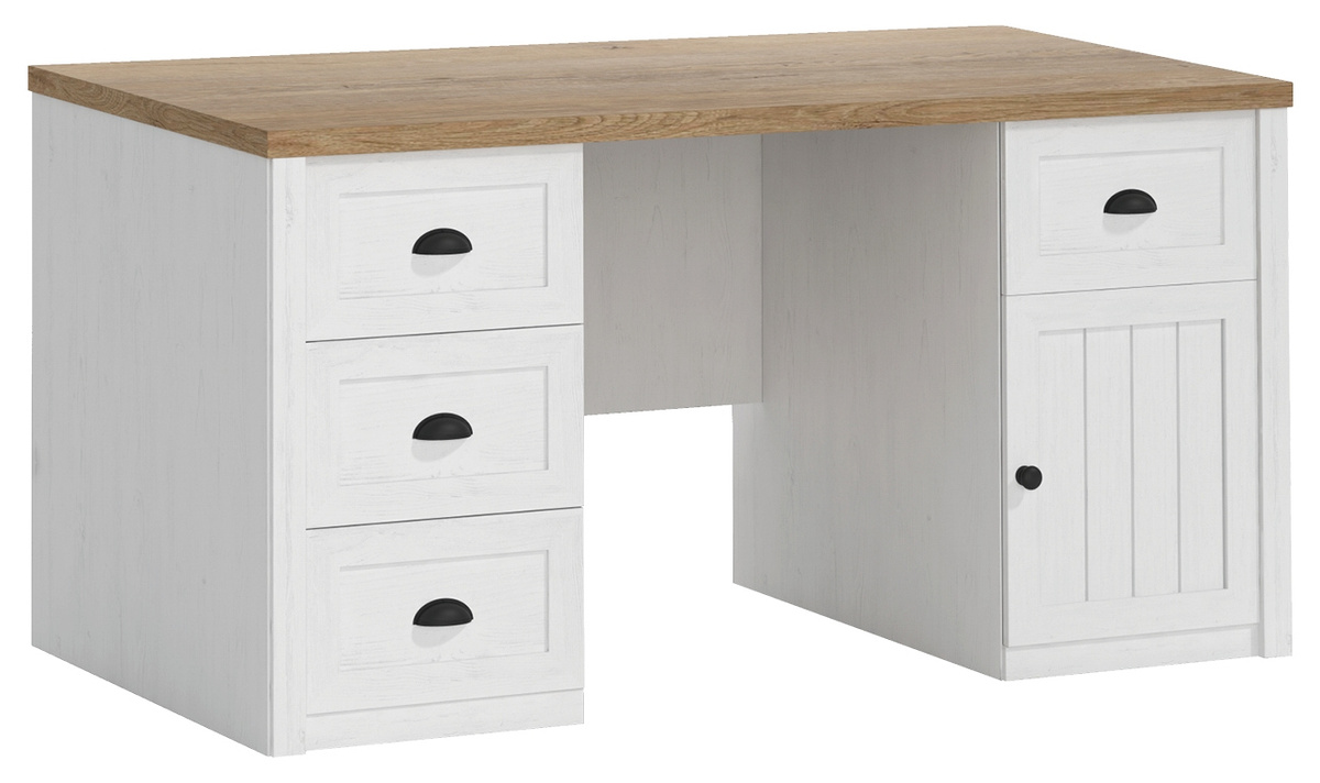 Biurko komputerowe szafka szuflady PALAZO