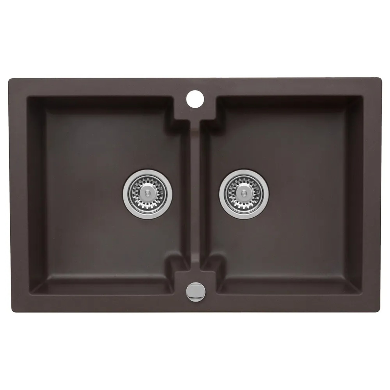 Zlewozmywak Mojito 16 2-kom. dark chocolate 79x50 cm