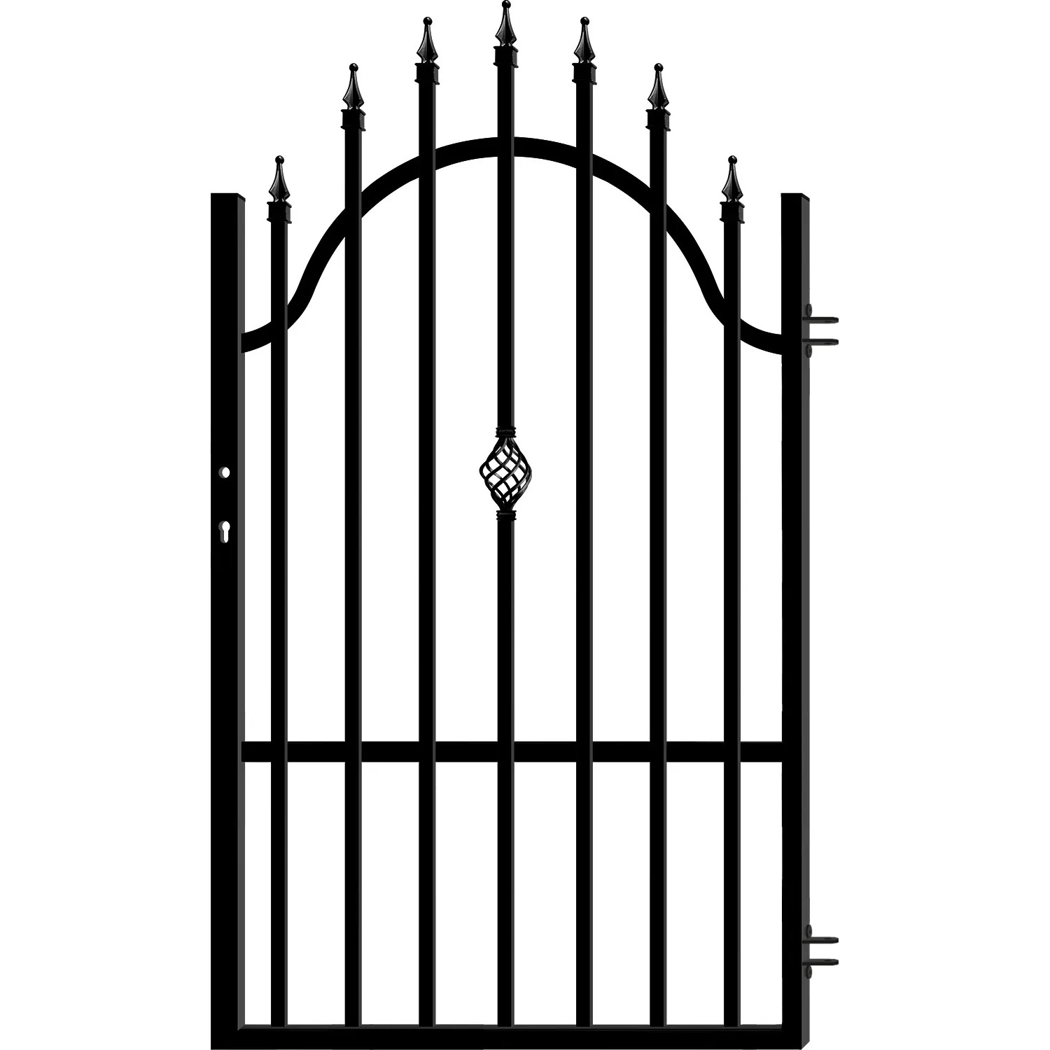 Polargos Furtka Flora 3 Prawa czarna 90 cm x 160 cm