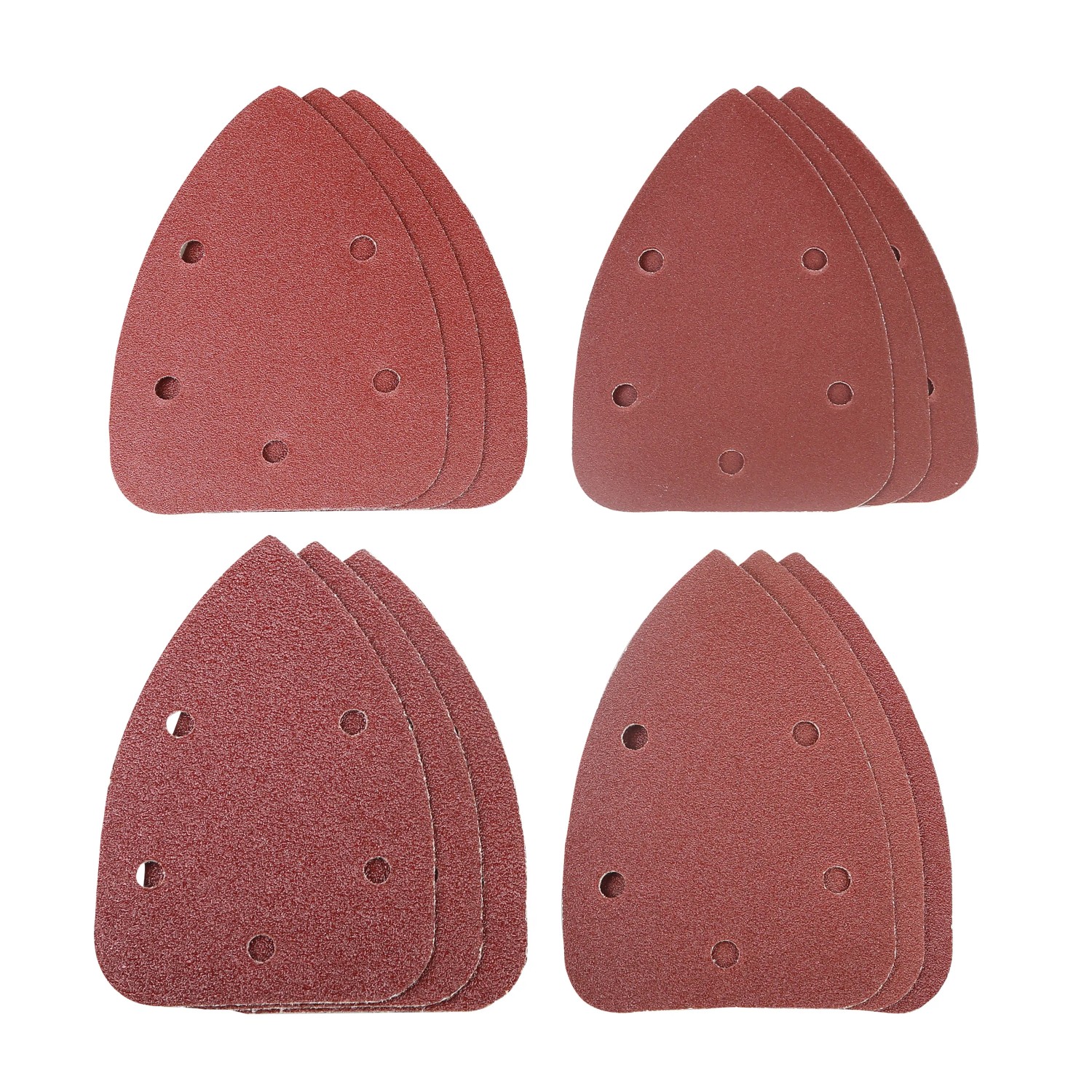 LUX-TOOLS Zestaw papierów ściernych do szlifierki wielofunkcyjnej 12 szt.