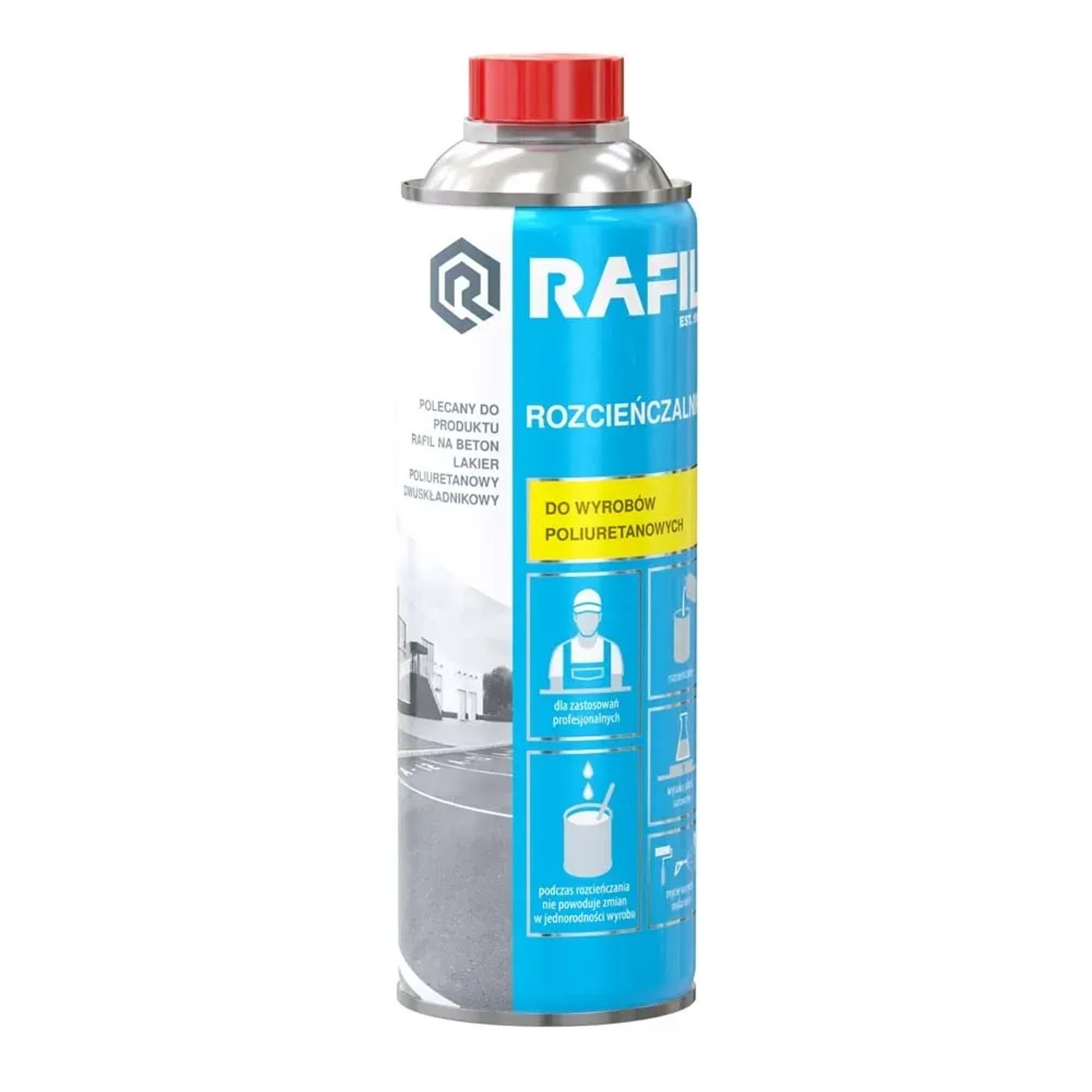 Rozcieńczalnik Rafil do wyrobów poliuretanowych 0,5L