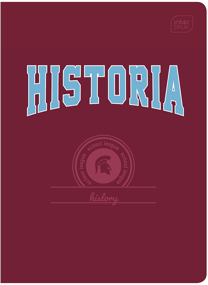 Zeszyt przedmiotowy w kratkę Interdruk Historia, A5, 60 kartek