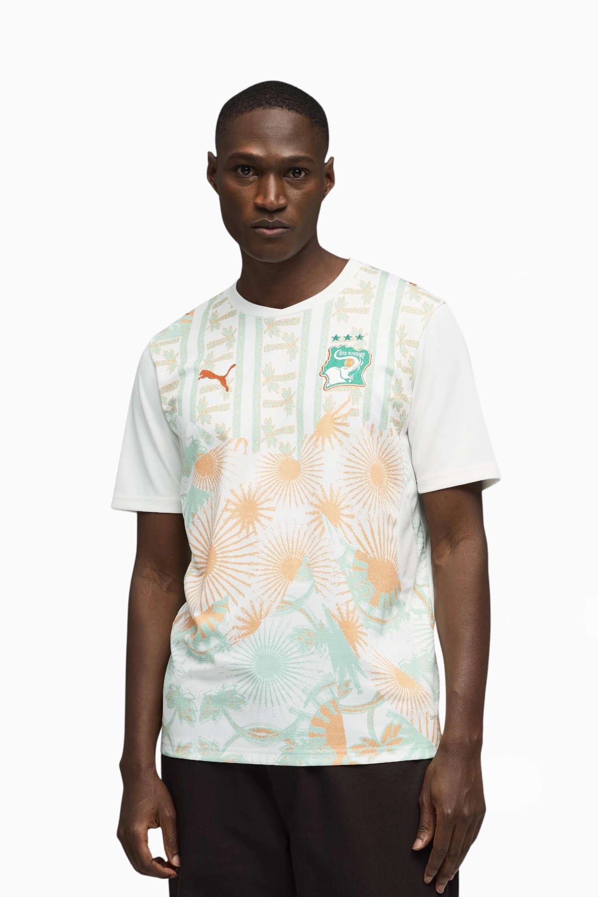 Koszulka Reprezentacji Wybrzeża Kości Słoniowej Puma 2026 Wyjazdowa Replica - Biały