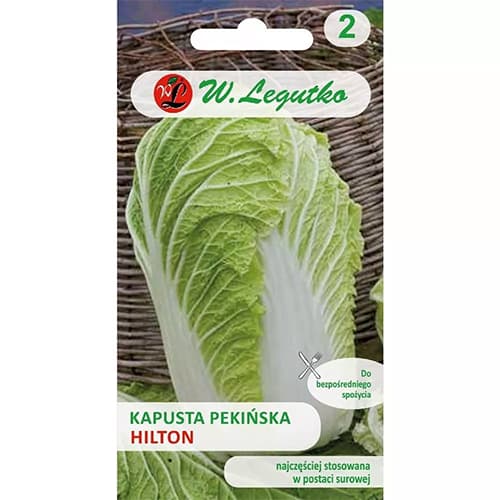 1 szt, Chinakohl Hilton - Samen: Ilość w opakowaniu: 0.5 g