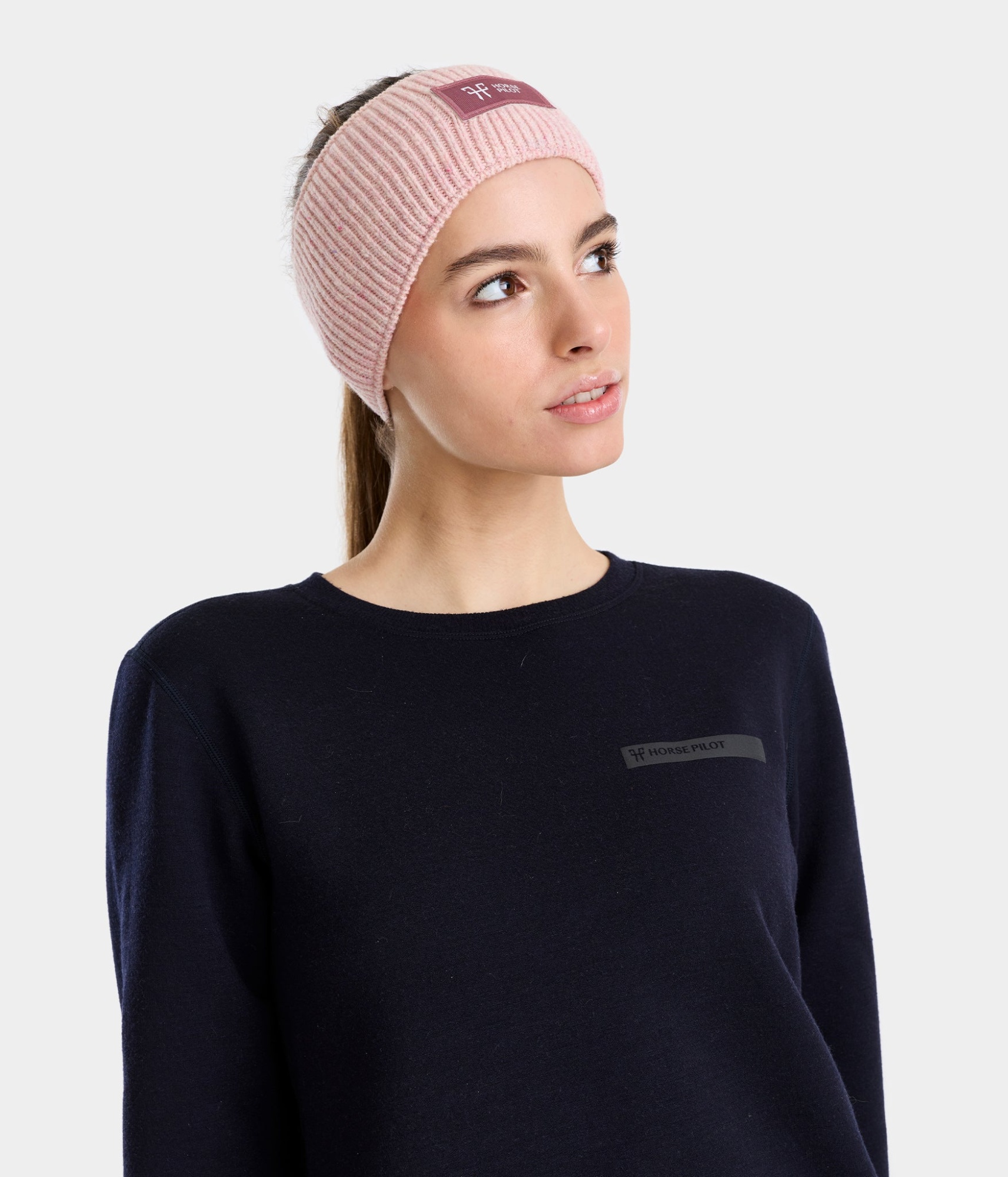Horse Pilot zimowa opaska z wełną