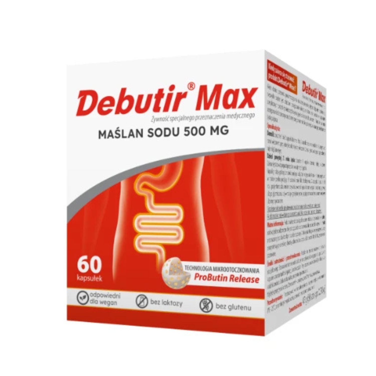 Debutir max, 60 kapsułek