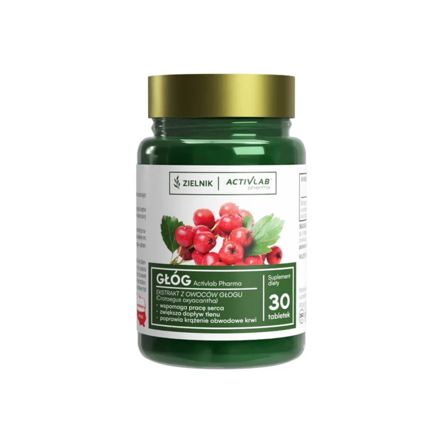 Activlab głóg, 30 tabletek